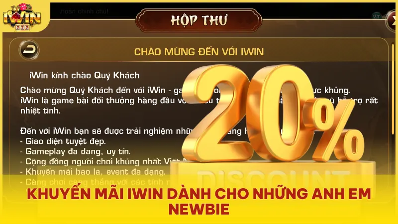 Rinh lộc liền tay cùng chương trình Khuyến Mãi Iwin