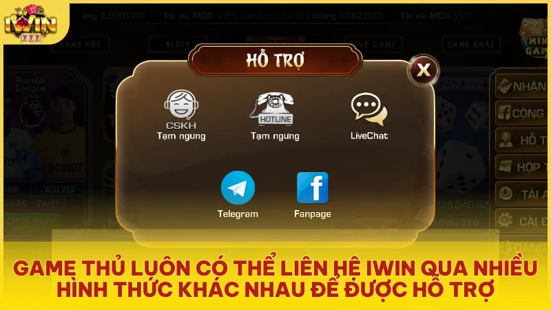 lien he iwin game thu - Liên hệ