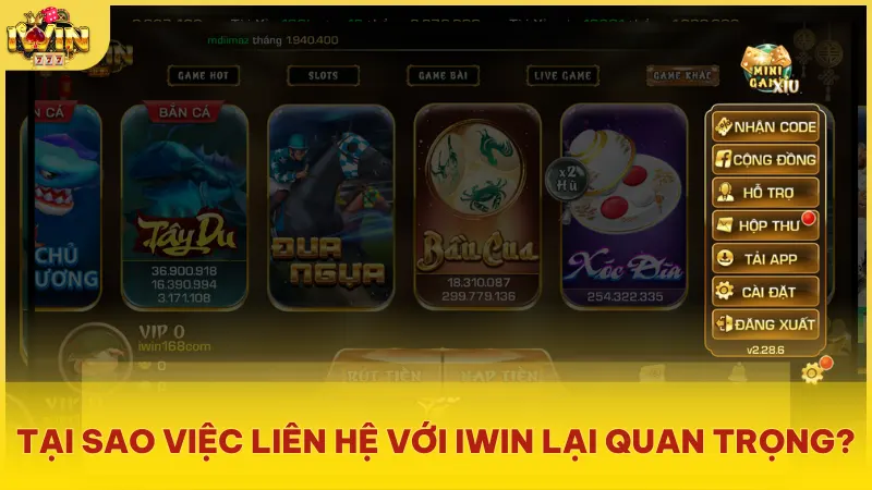Hãy tận dụng các phương thức liên hệ đa dạng mà Iwin cung cấp, từ hotline, email đến hỗ trợ trực tiếp trên trang chủ, để nhận được sự hỗ trợ nhanh chóng và hiệu quả nhất!
