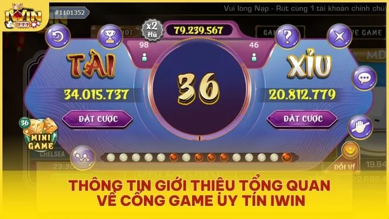 Thông tin giới thiệu tổng quan về cổng game uy tín Iwin