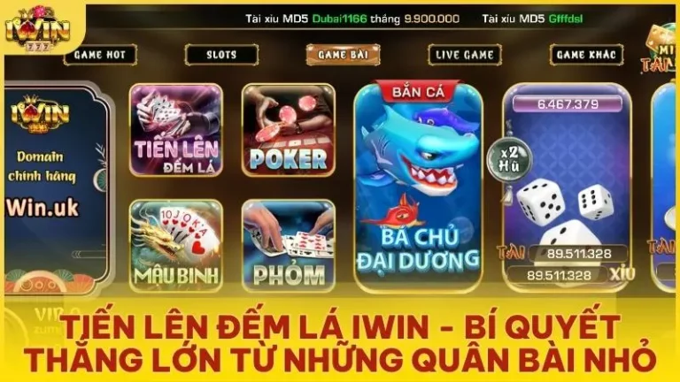 tien len dem la bi kip chien thang lon tu nhung quan bai nho - Tiến Lên Đếm Lá Iwin - Bí quyết thắng lớn từ những quân bài nhỏ