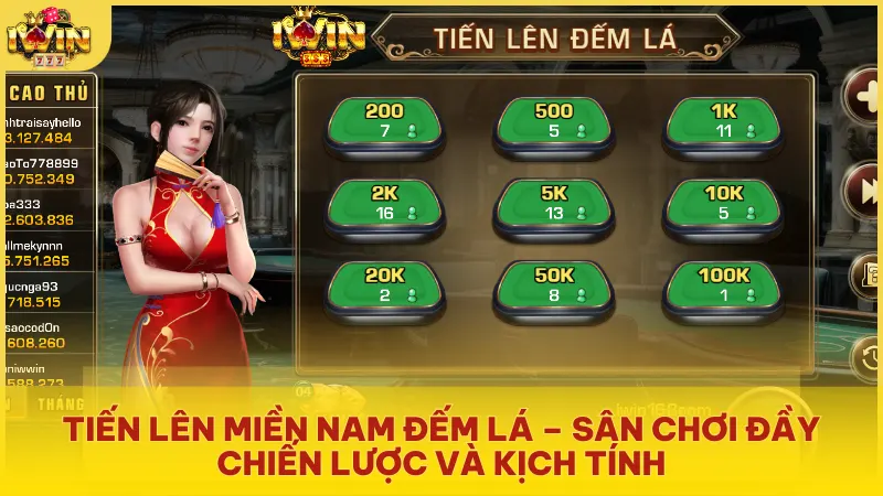 Game bài Tiến Lên Miền Nam Đếm Lá – Sân chơi đầy chiến lược và kịch tính